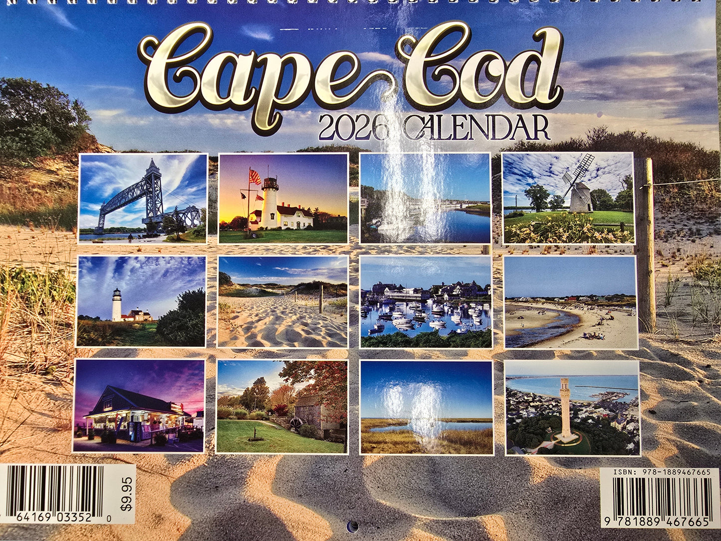 Cape Cod 2026 Calendar (blue cover)