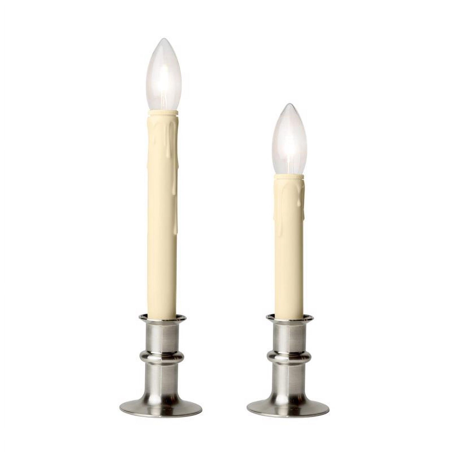 Window Candles Round Base