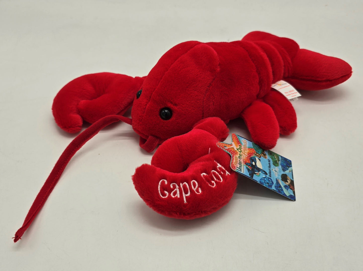 Plush Lobster w/ Cape cod embroidery