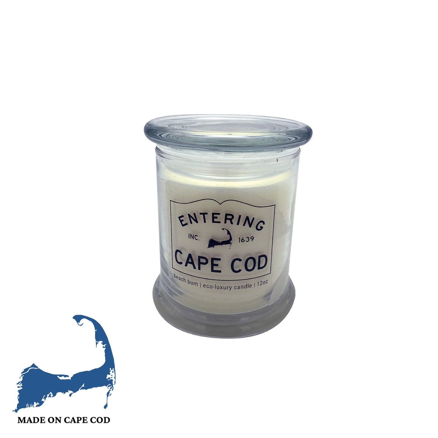 Entering Cape Cod Beach Bum Soy Candle