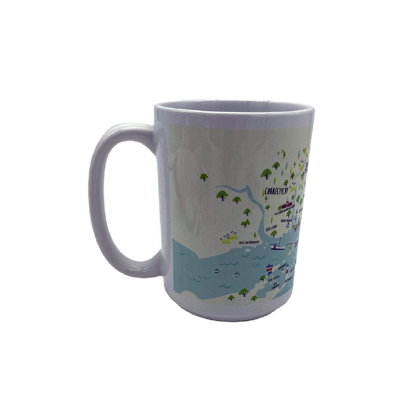 Cape Cod Illustrated Mug