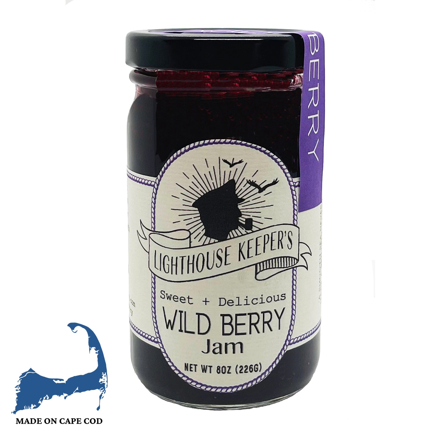 Sweet Delicious Wild Berry Jam - Lighthouse Keeper's Pantry