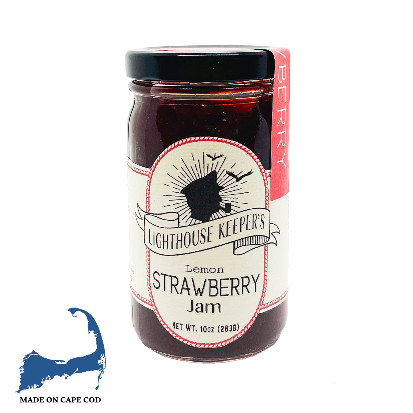Lemon Strawberry Jam - Lighthouse Keeper's Pantry