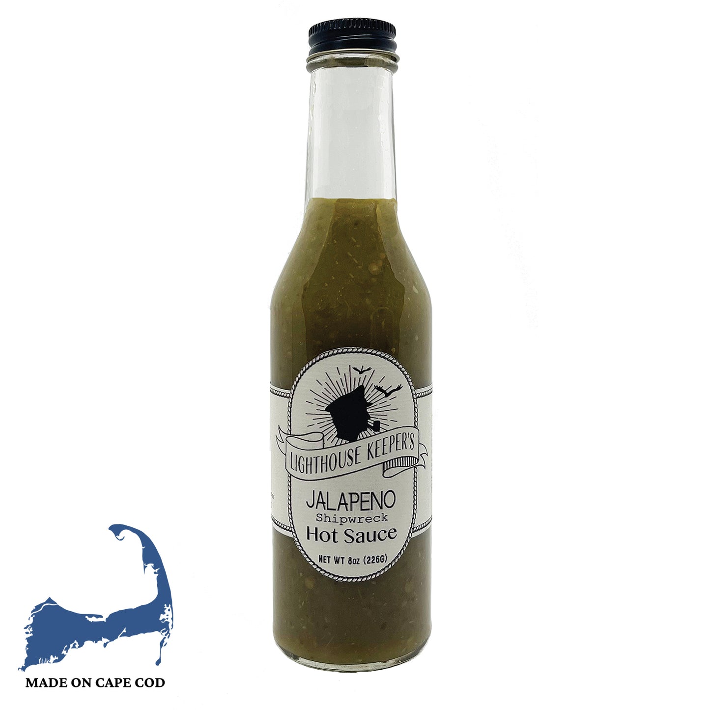 Jalapeno Shipwreck Hot Sauce - Lighthouse Keepers Pantry