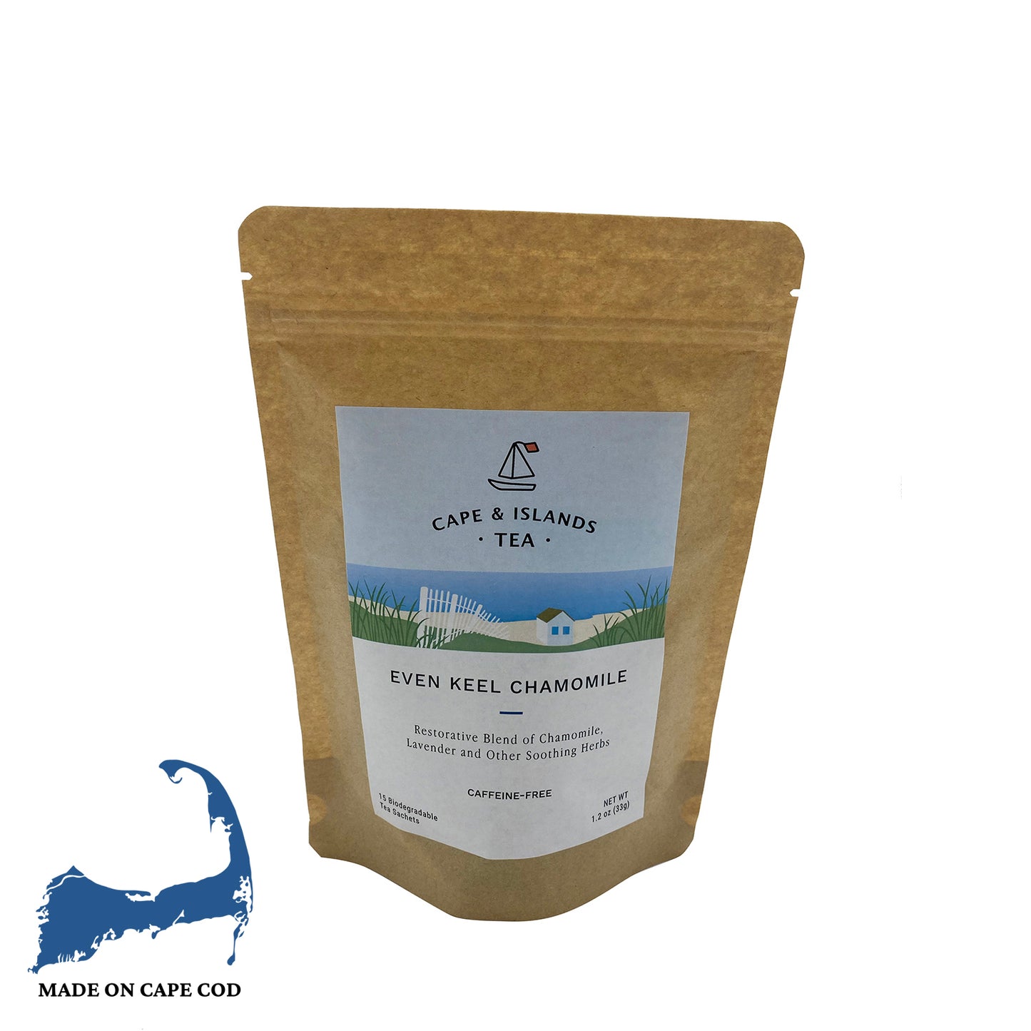 Cape & Islands Tea Even Keel Chamomile