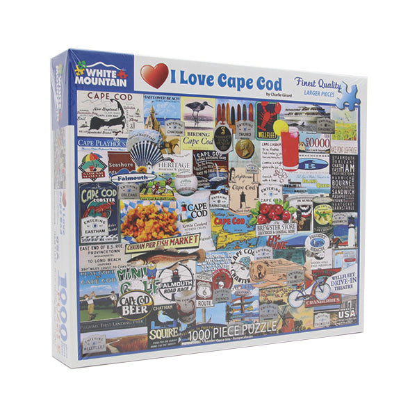 I Love Cape Cod 1000 Piece Puzzle