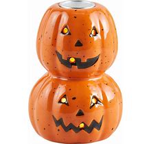 Jack O Lantern LED Tapered Holder