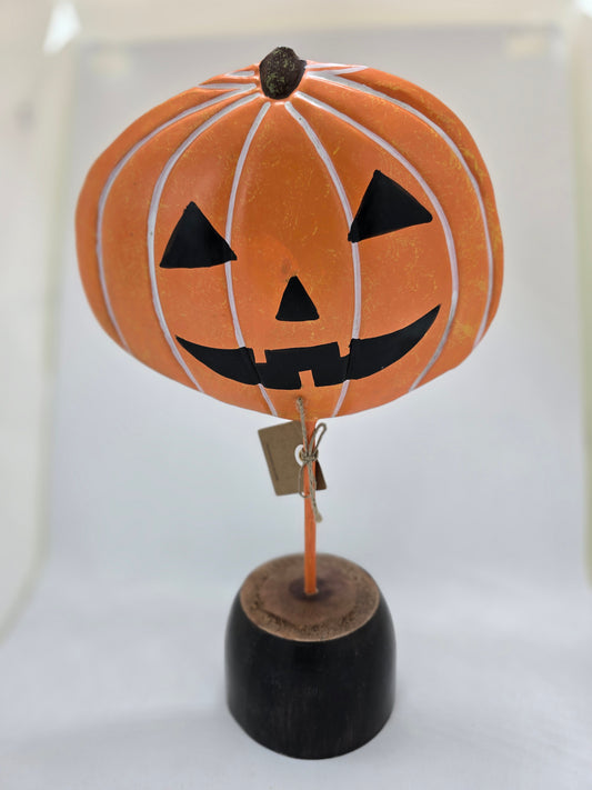 Jack-O-Lantern Tin Sitter