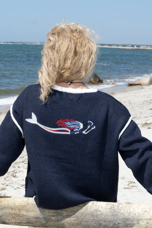 Mermaid Football Sweater