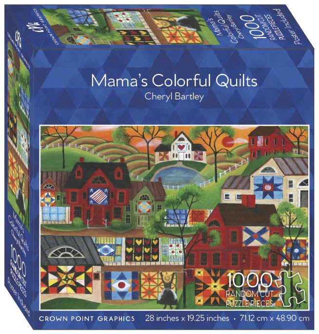 Mama's Colorful Quilts Puzzle