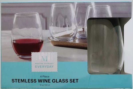MS Everyday Stemless Wine Set