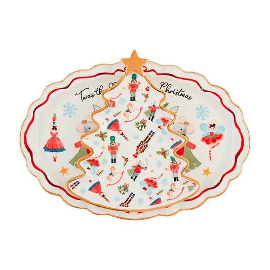 Nested Nutcracker Platter