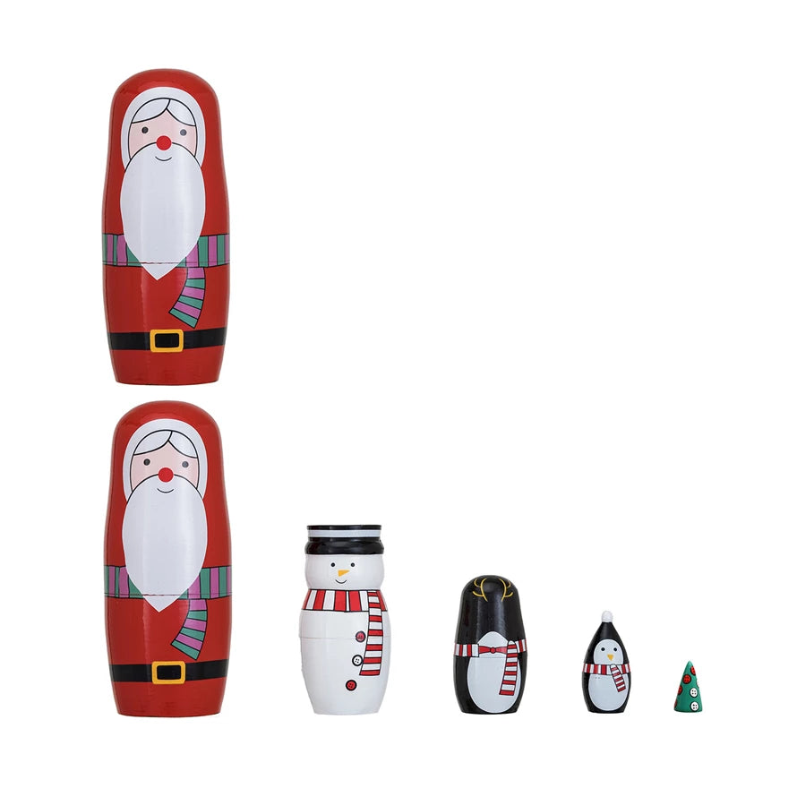 Christmas Nesting Dolls