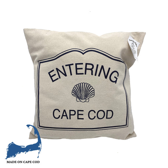 Entering Cape Cod Pillow