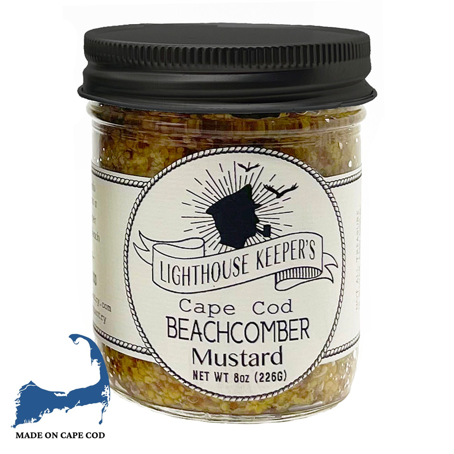 Cape Cod Beachcomber Mustard - Lighthouse Keepers Pantry