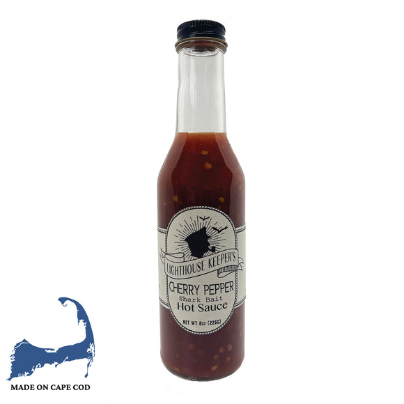 Cherry Pepper Shark Bait Hot Sauce - Lighthouse Keepers Pantry