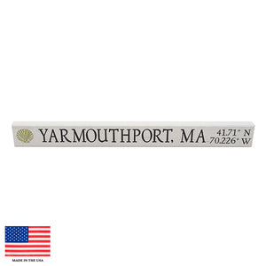 Yarmouthport, MA Wooden Sign