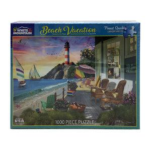 Beach Vacation 1000 Piece Puzzle